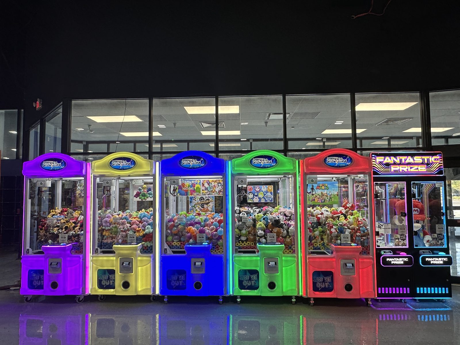 Claw Machines at Nova Adventure Park