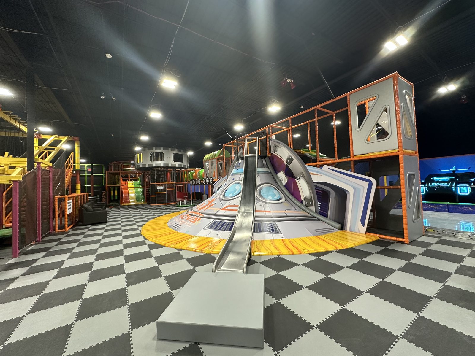 Ropes course entry at Nova