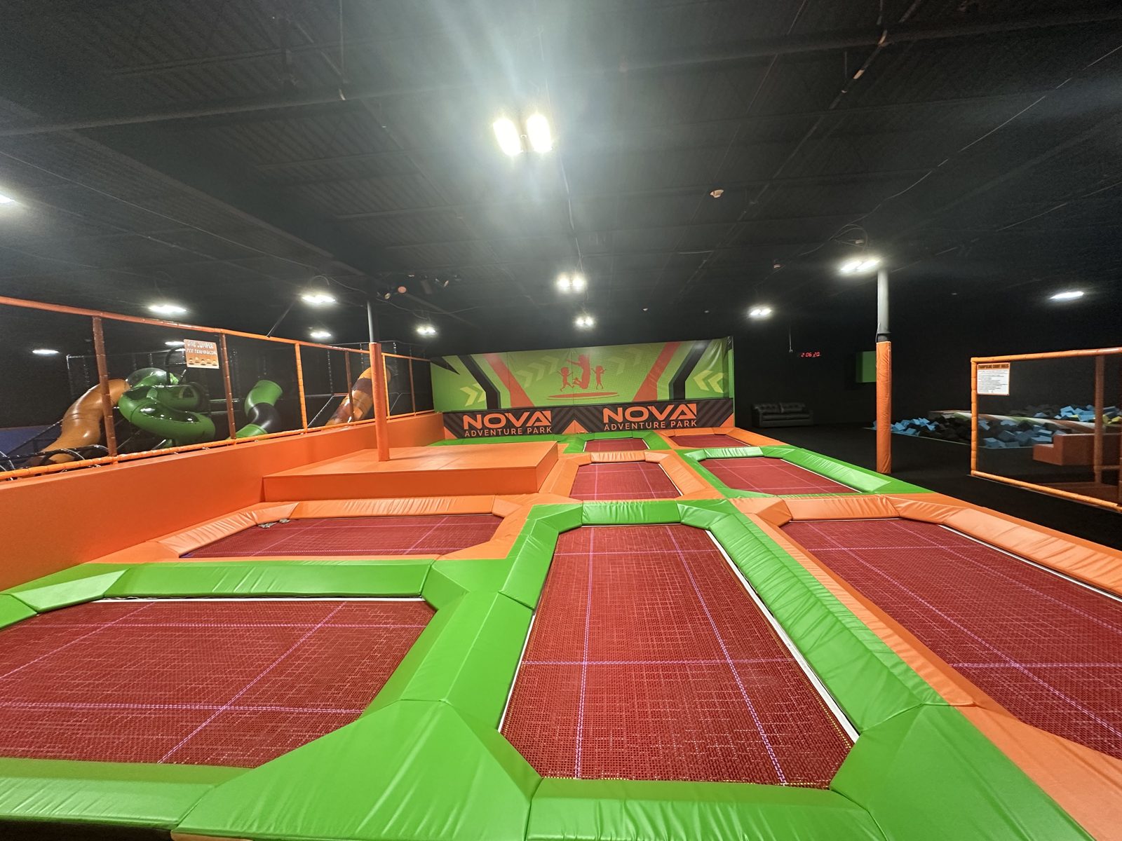 Trampoline Court at Nova Adventure Park